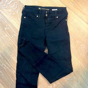 Anne Klein black skinny jeans
